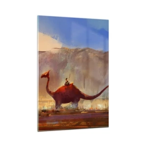 Obraz na skle - Keby nevyhynuli - 80x120 cm