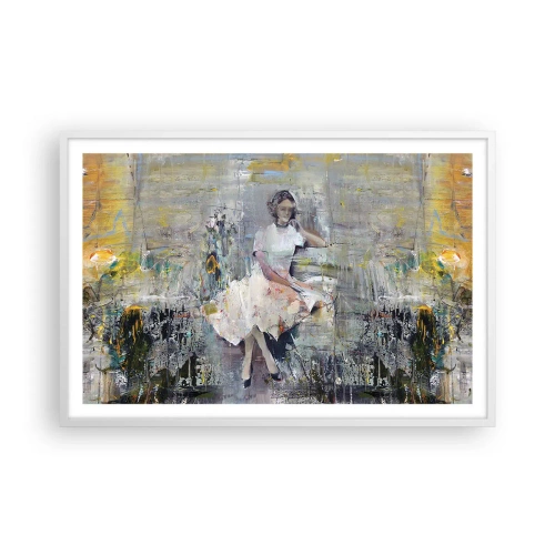 Plagát v bielom ráme - Klasická a moderná - 91x61 cm