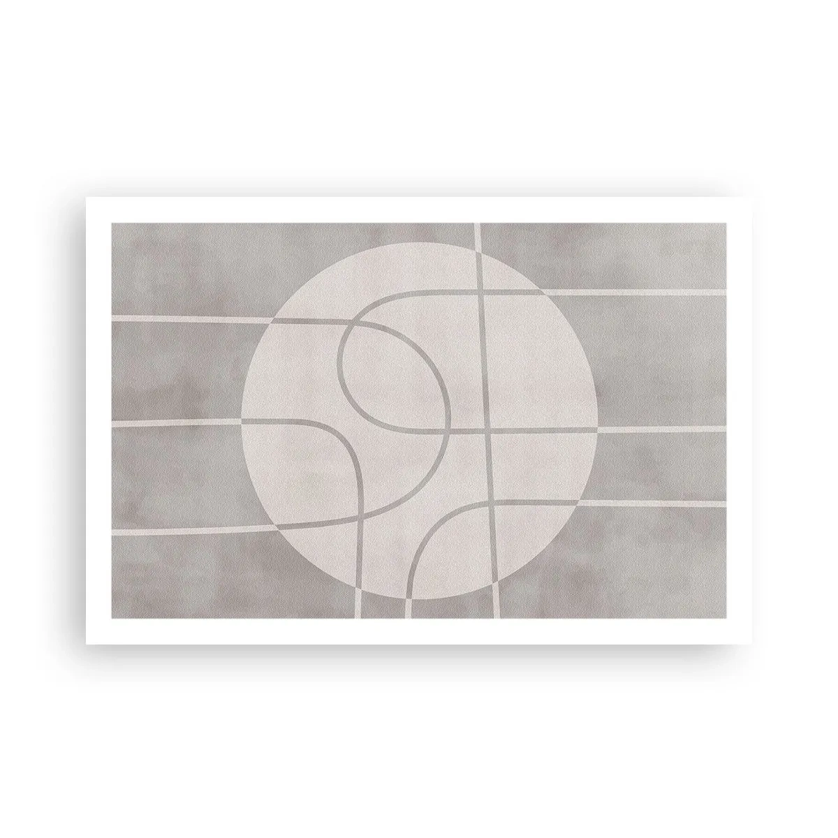 Plagát - Kruhovo a priamo - 91x61 cm