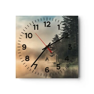 Nástenné hodiny - Zrodenie dňa - 40x40 cm