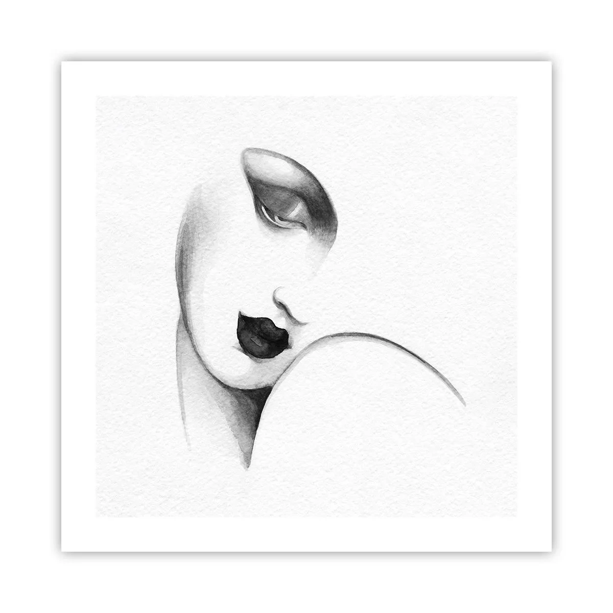 Plagát - V štýle Lempickej - 50x50 cm