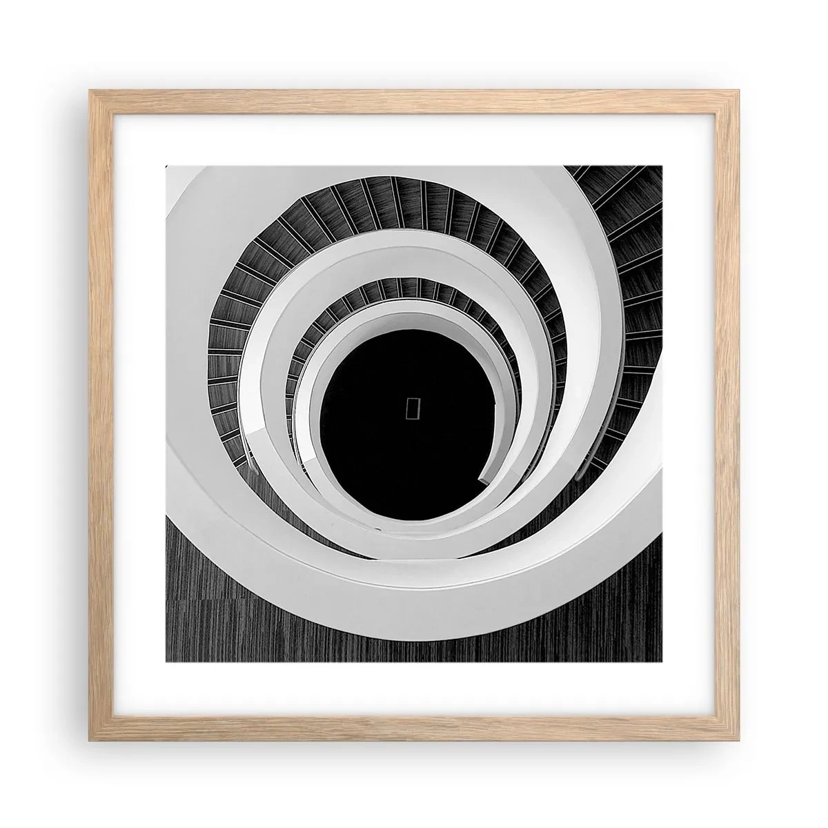 Plagát v ráme zo svetlého duba - K podstate vecí - 40x40 cm