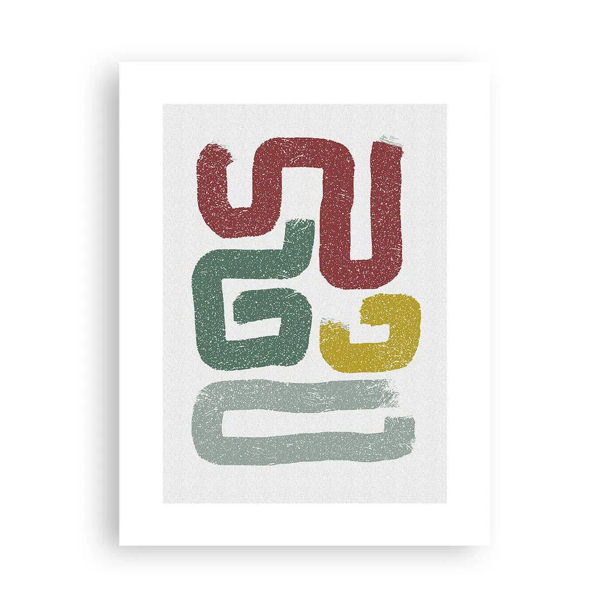 Plagát - V neznámom jazyku - 30x40 cm
