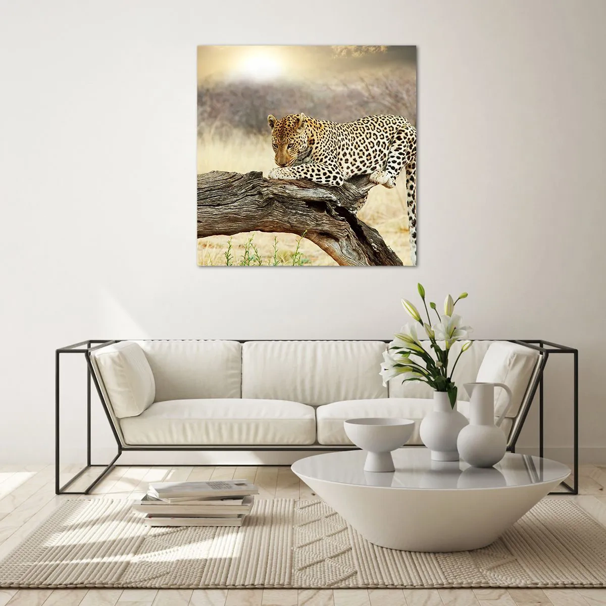 Obraz na skle - Chodím vlastnými cestami - 40x40 cm