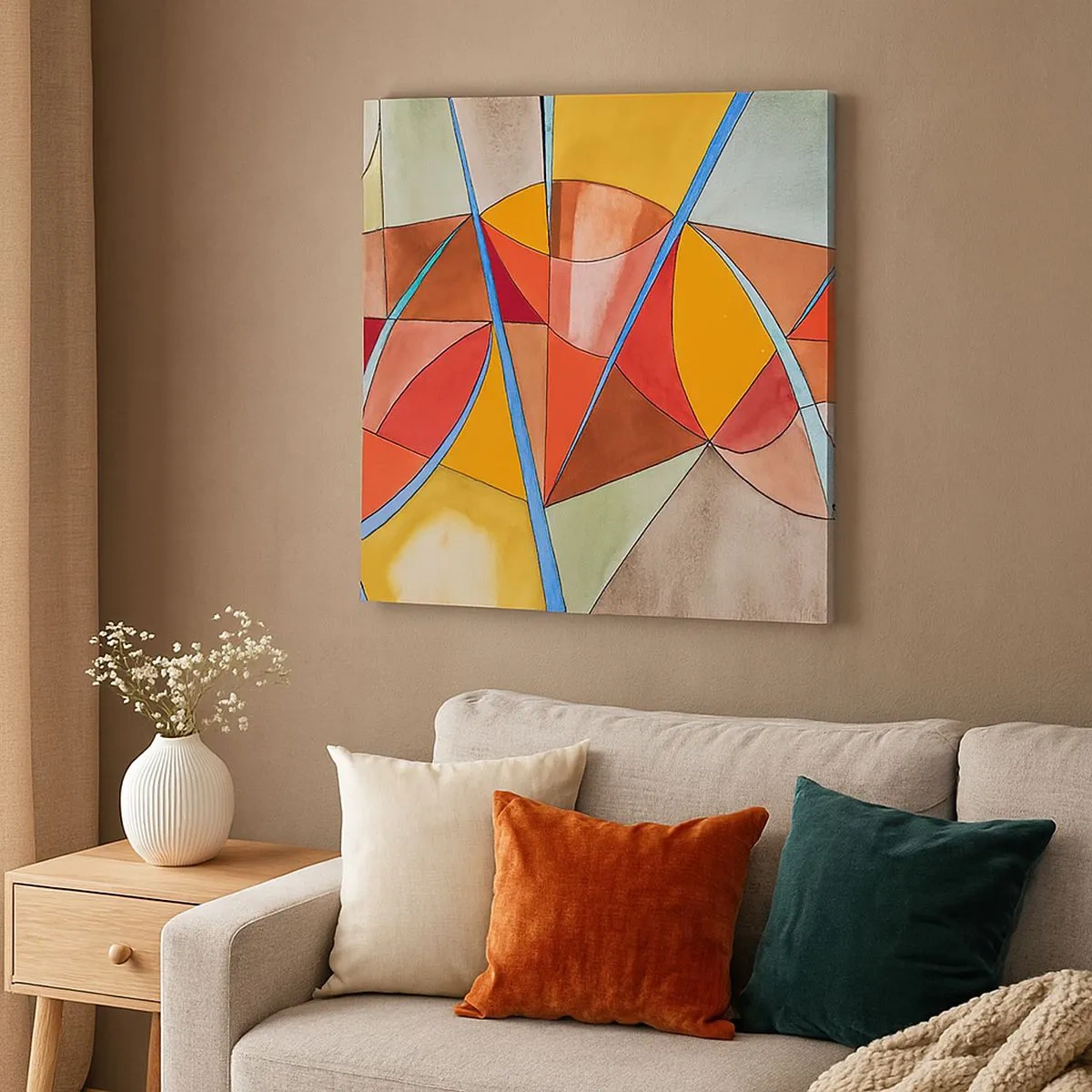 Obraz na plátne - Kolotoč, kolotoč snov - 30x30 cm