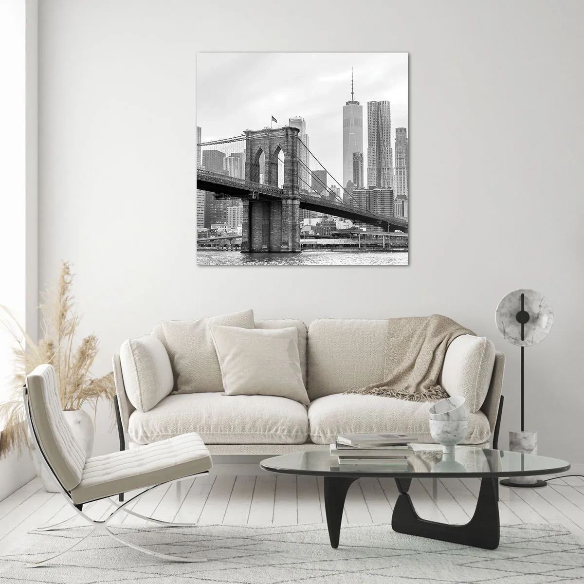 Obraz na skle - Newyorské zázraky - 30x30 cm