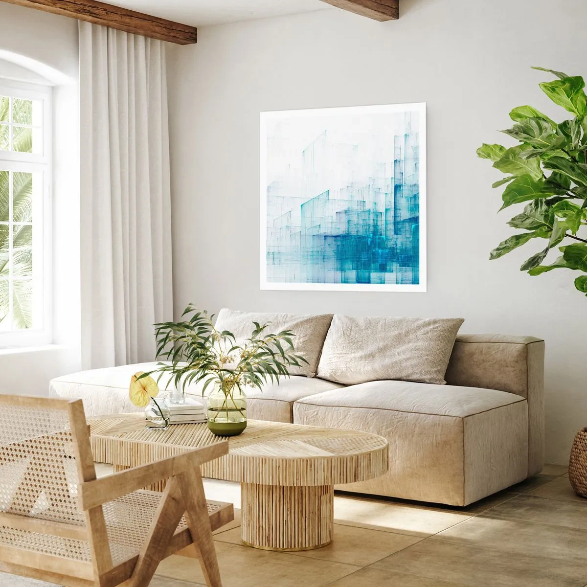 Plagát - Ako sa stal priestor - 40x40 cm