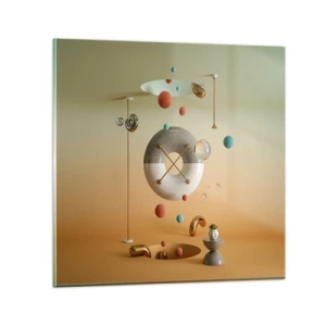 Obraz na skle - Všetko je možné - 60x60 cm