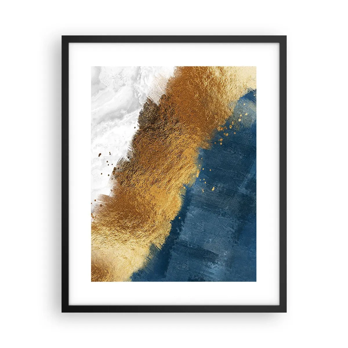 Plagát v čiernom ráme - Farby leta - 40x50 cm