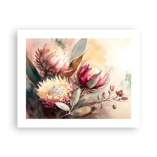 Plagát - Z profilu a en face - 50x40 cm