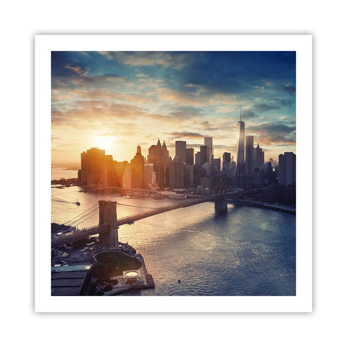 Plagát - Pomník kultúry Západu - 60x60 cm