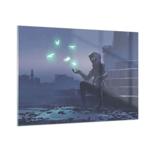 Obraz na skle - Život sa vráti - 100x70 cm