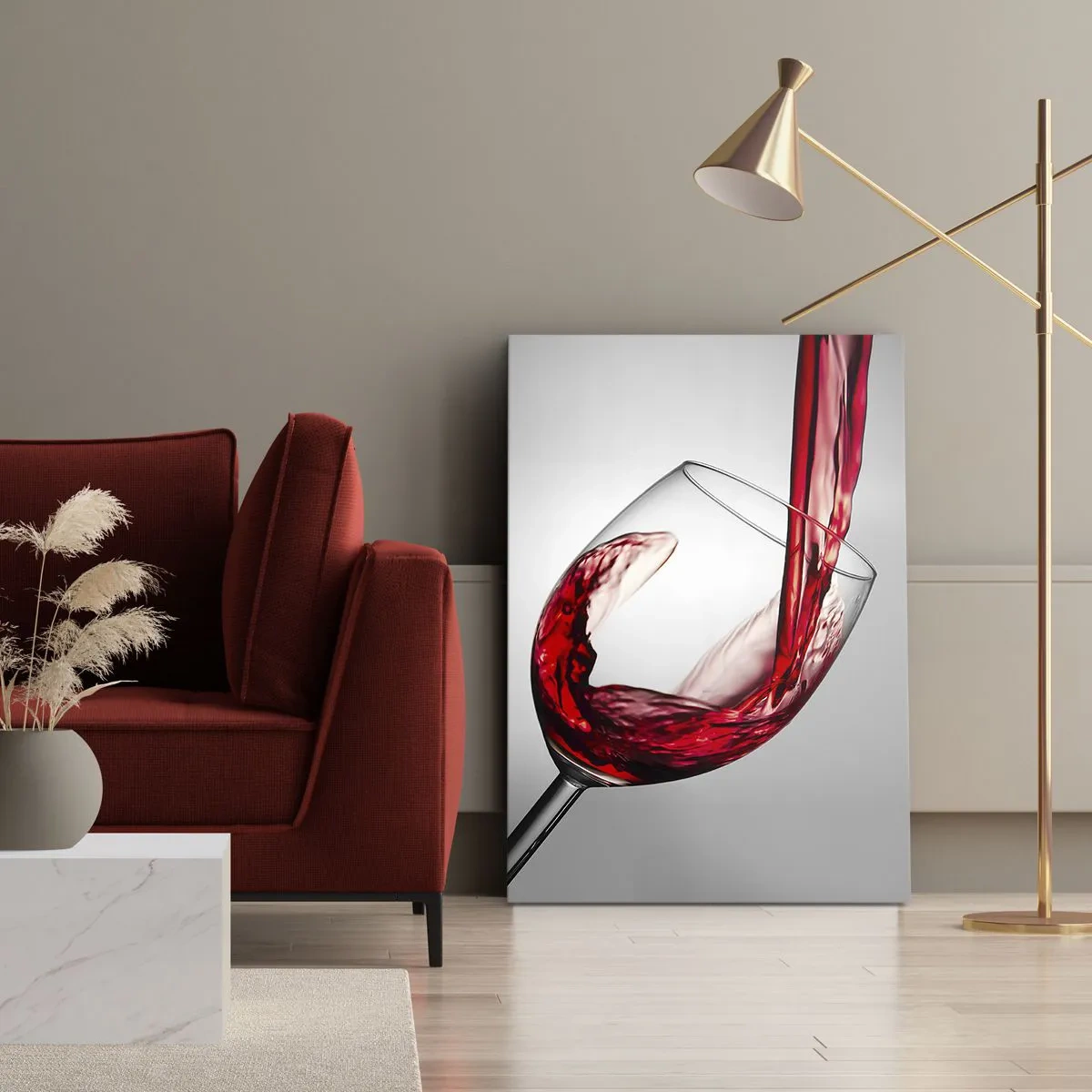 Obraz na plátne - Farba - pohyb - zvuk - 50x70 cm