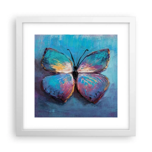 Plagát v bielom ráme - V celej svojej kráse - 30x30 cm