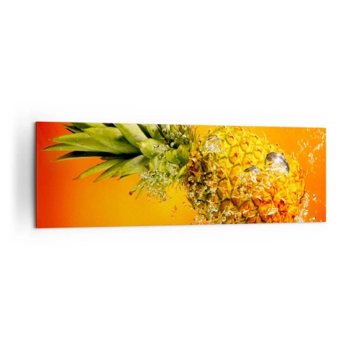 Obraz na plátne - Tropická šťavnatá sviežosť - 160x50 cm
