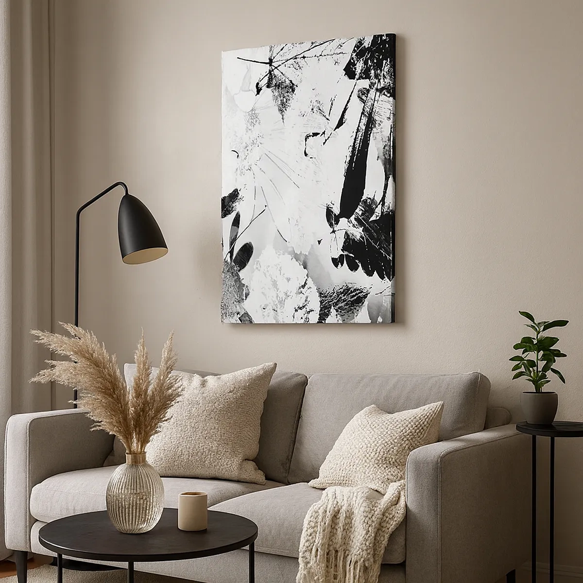 Obraz na plátne - Jeseň v negatíve - 50x70 cm