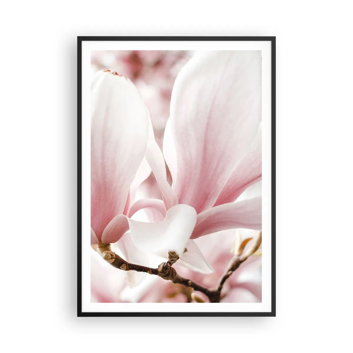 Plagát v čiernom ráme - Nesmiernosť nežnosti - 70x100 cm