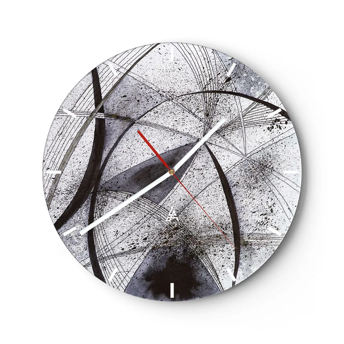 Nástenné hodiny - Futuristická fantázia - 40x40 cm