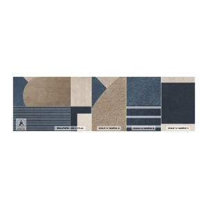 Vzorka Fototapeta Standard Eco - Kompozícia jednoduchosti a guľatosti - Minimalizmus, Abstrakcia, Kus - 100x30 cm