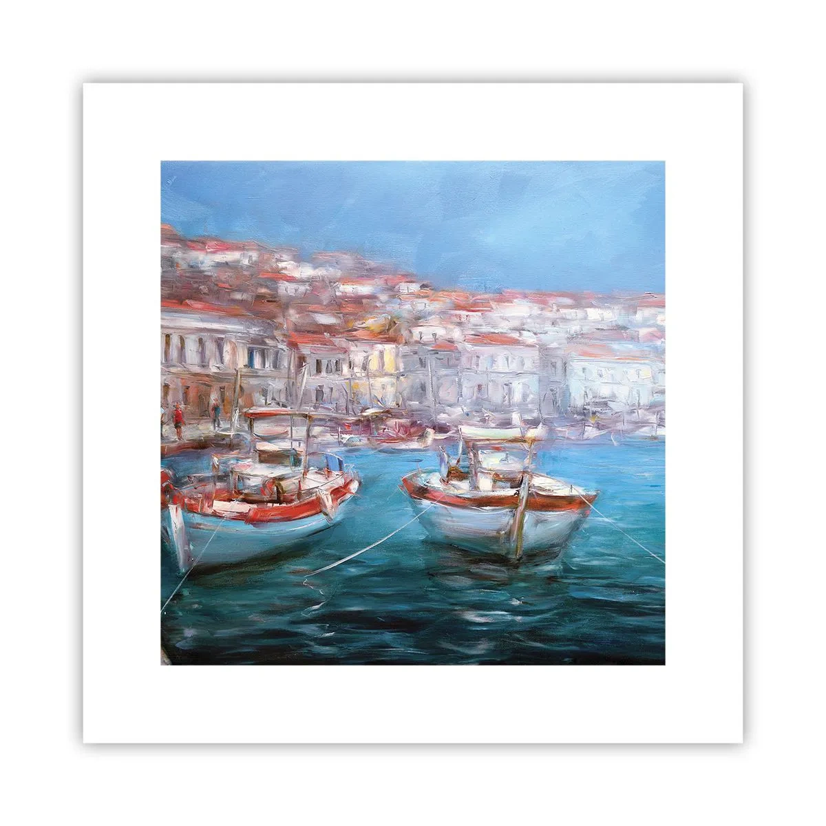 Plagát - Taliansky záliv - 30x30 cm