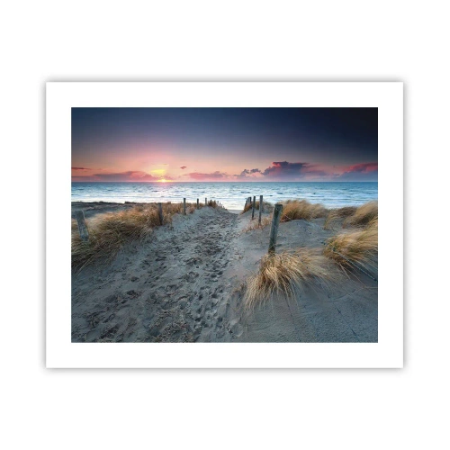 Plagát - Šiel by som s tebou na kraj světa… - 50x40 cm