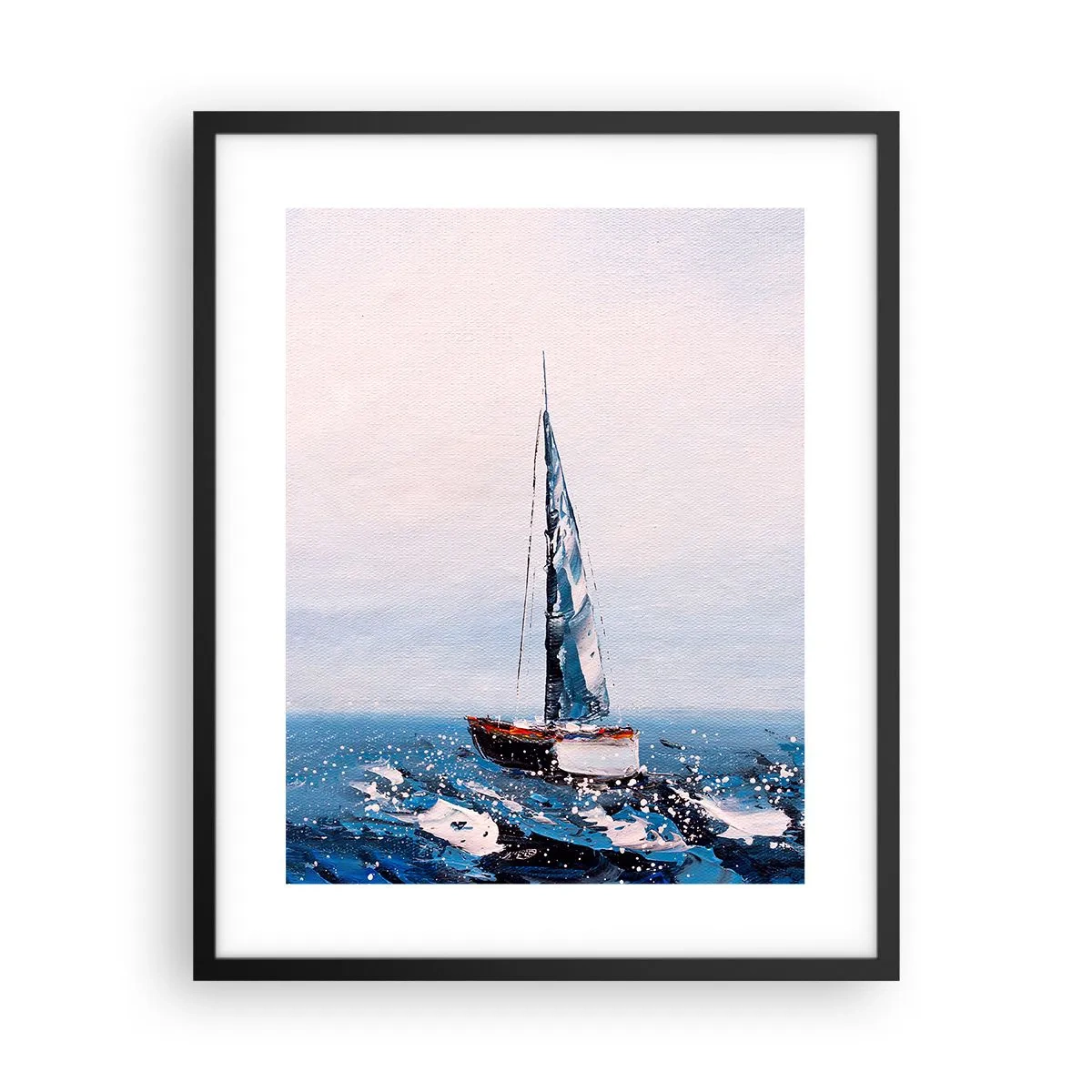 Plagát v čiernom ráme - Bratstvo vetra - 40x50 cm