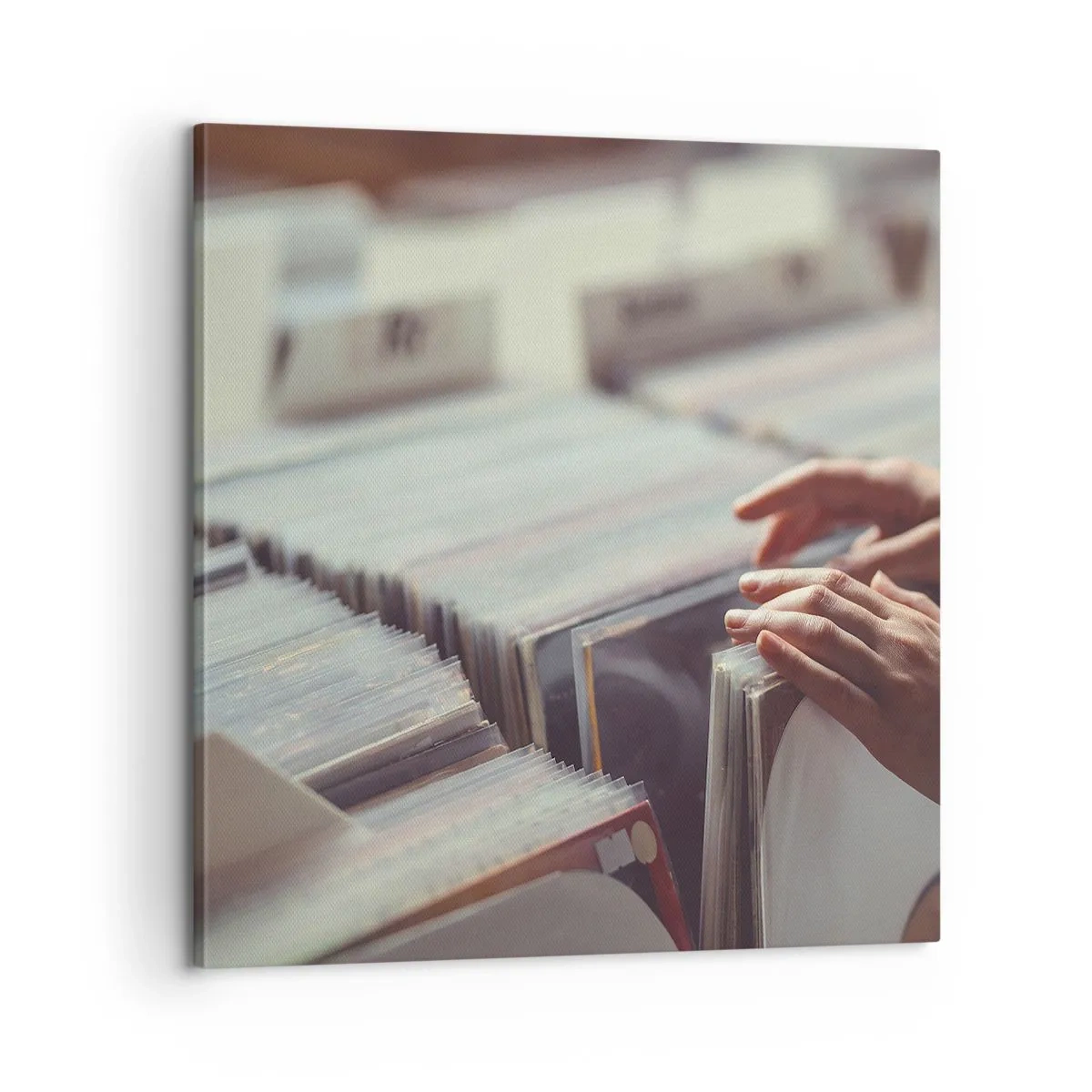 Obraz na plátne - Hľadanie emócií - 60x60 cm