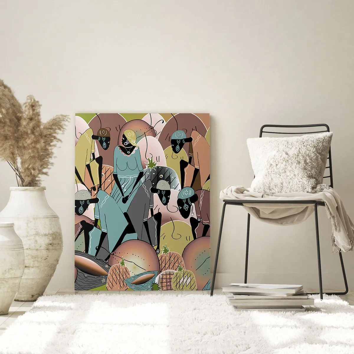 Obraz na skle - Blíži sa veľký sviatok - 50x70 cm