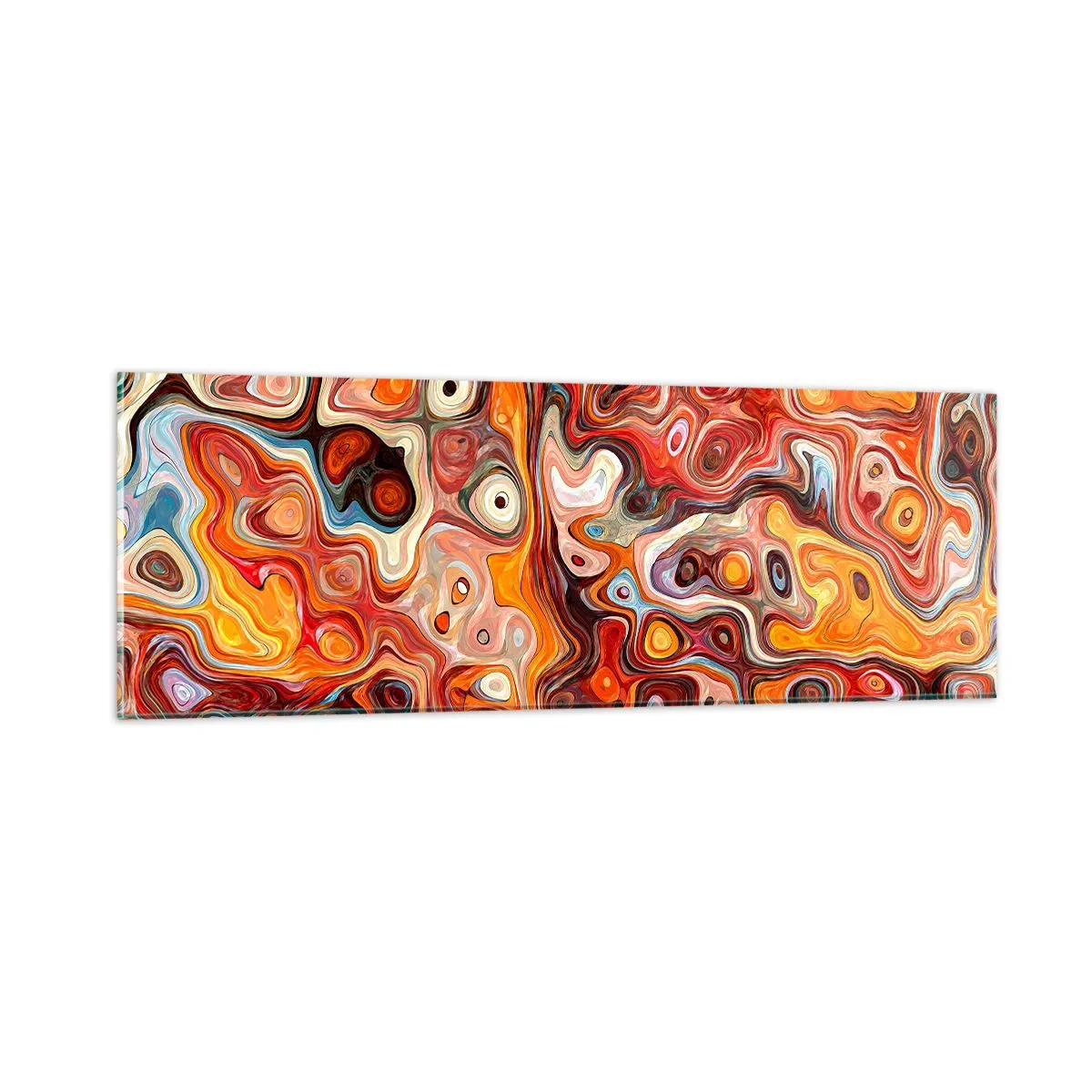 Obraz na skle - Keby sa orechy rozpúšťali v mede - 90x30 cm