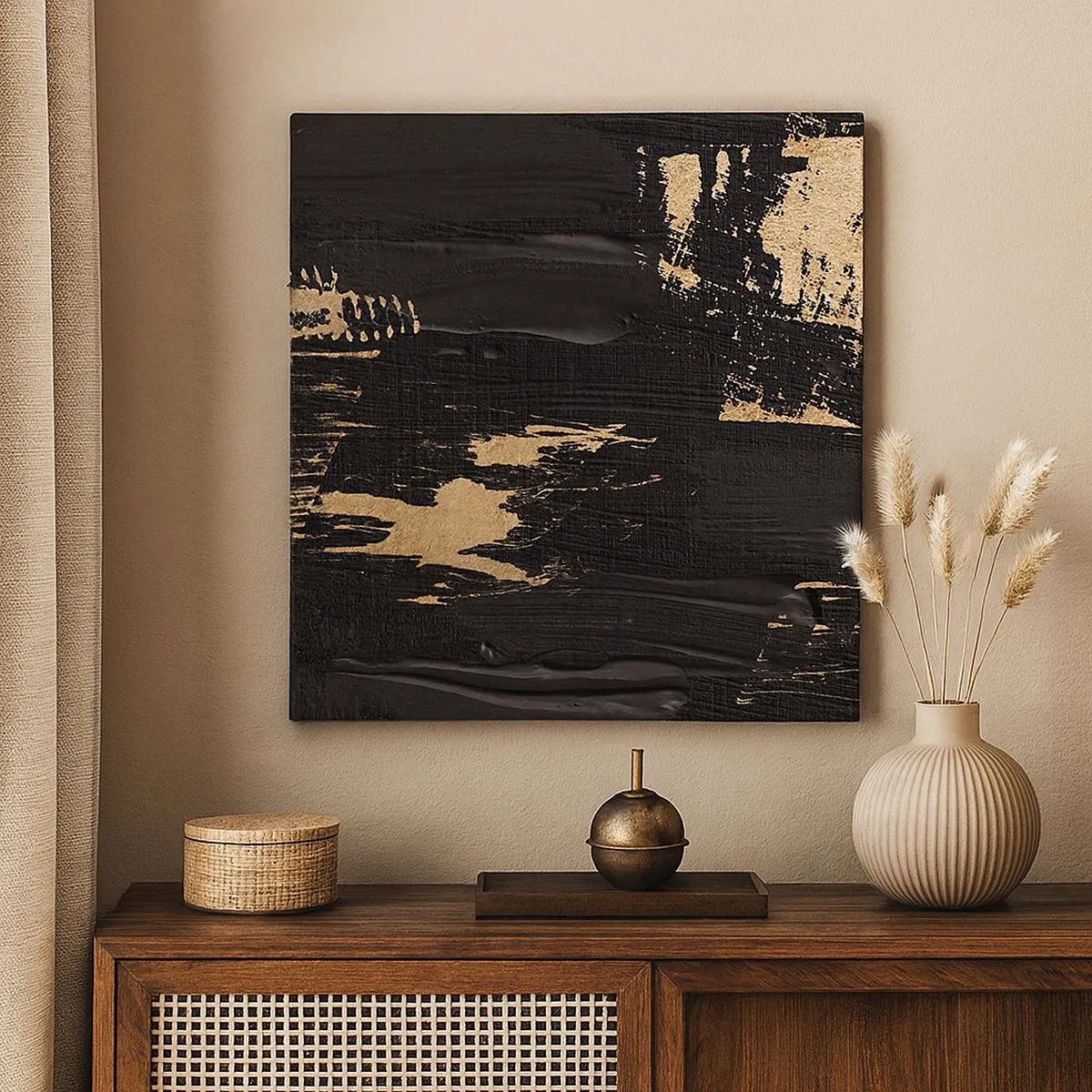 Obraz na plátne - Stopa dotyku - 30x30 cm