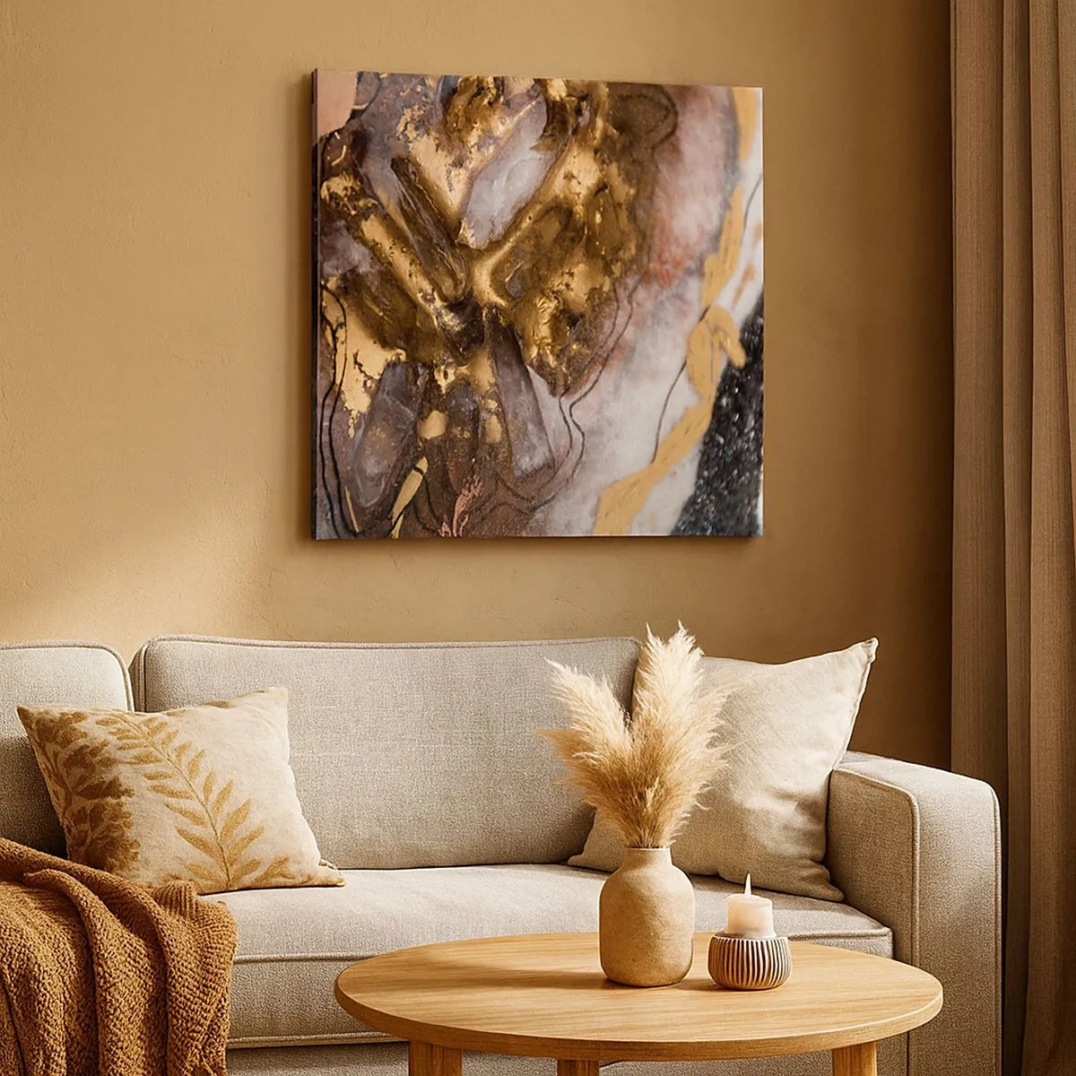 Obraz na plátne - Prvok krajiny - 30x30 cm