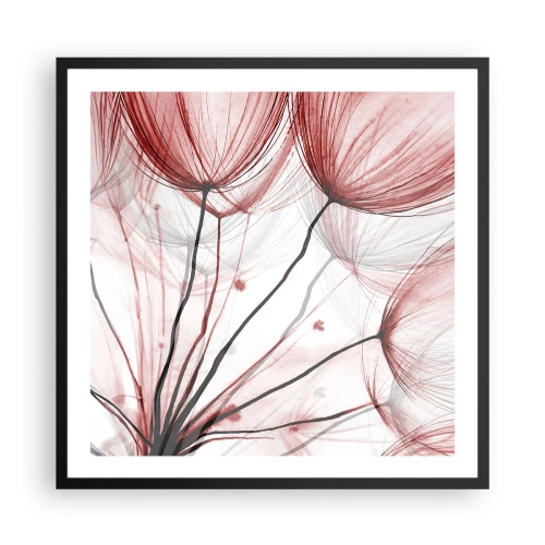 Plagát v čiernom ráme - Pred odletom - 60x60 cm