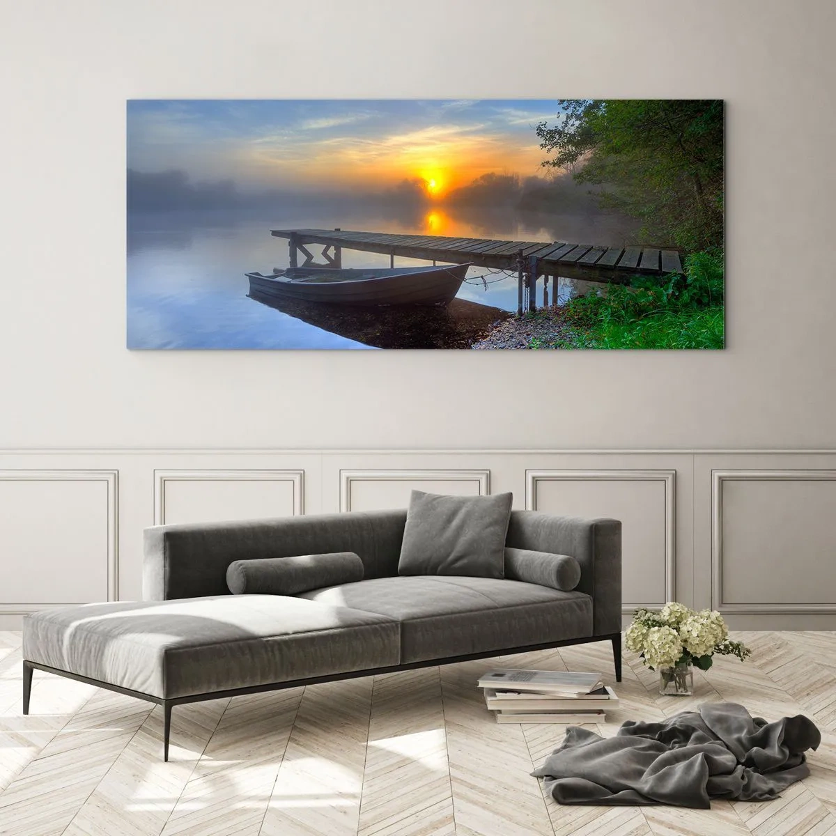 Obraz na skle - Ako sa obyčajné mení na kúzelné - 120x50 cm