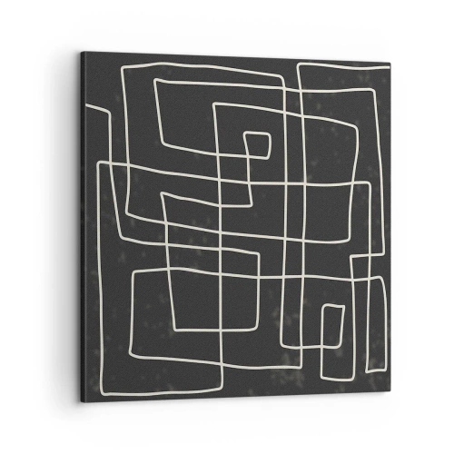 Obraz na plátne - Nie je to tak jednoduché - 60x60 cm