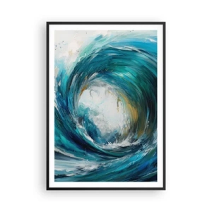 Plagát v čiernom ráme - Morský portál - 70x100 cm