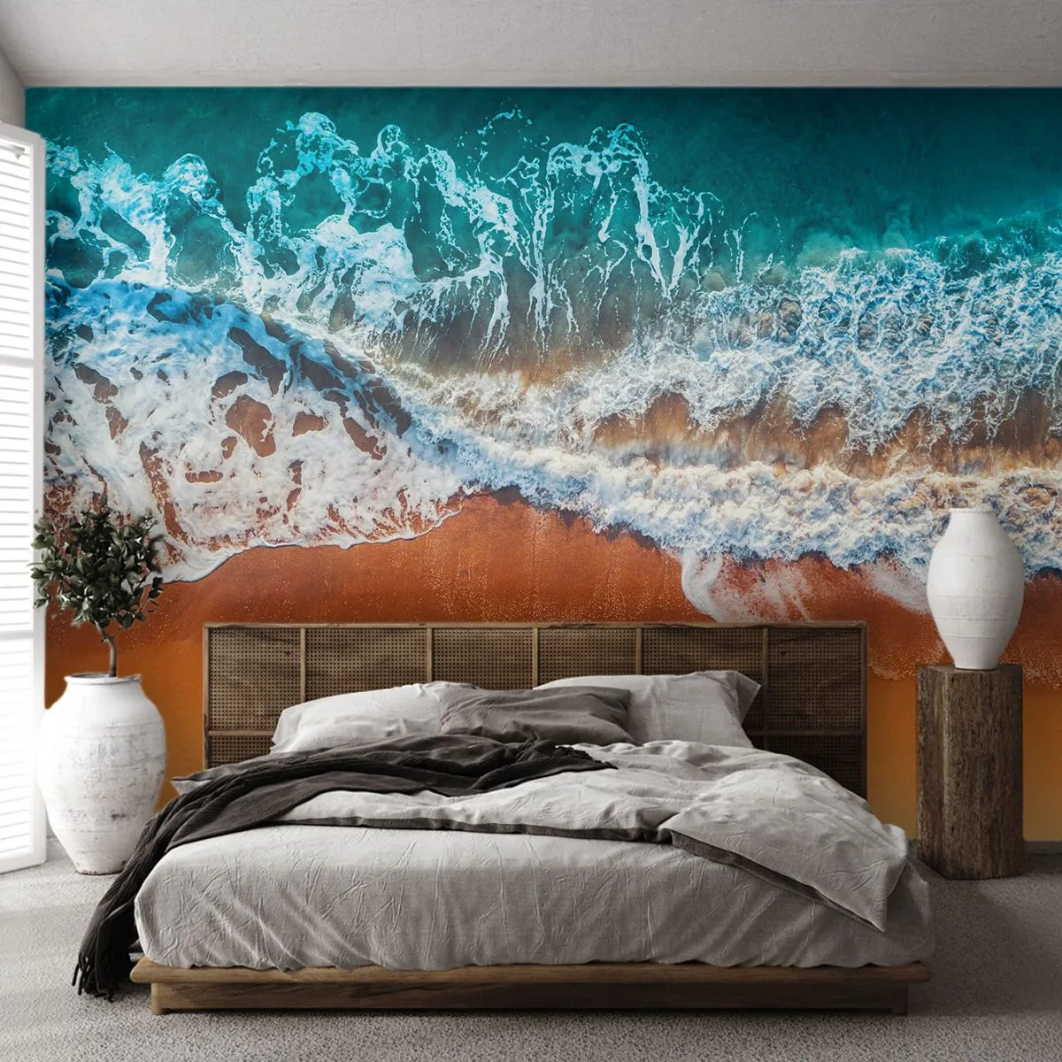 Fototapeta Premium Sand - Vždy pár - Krajina, More, Pláž - 100x70 cm