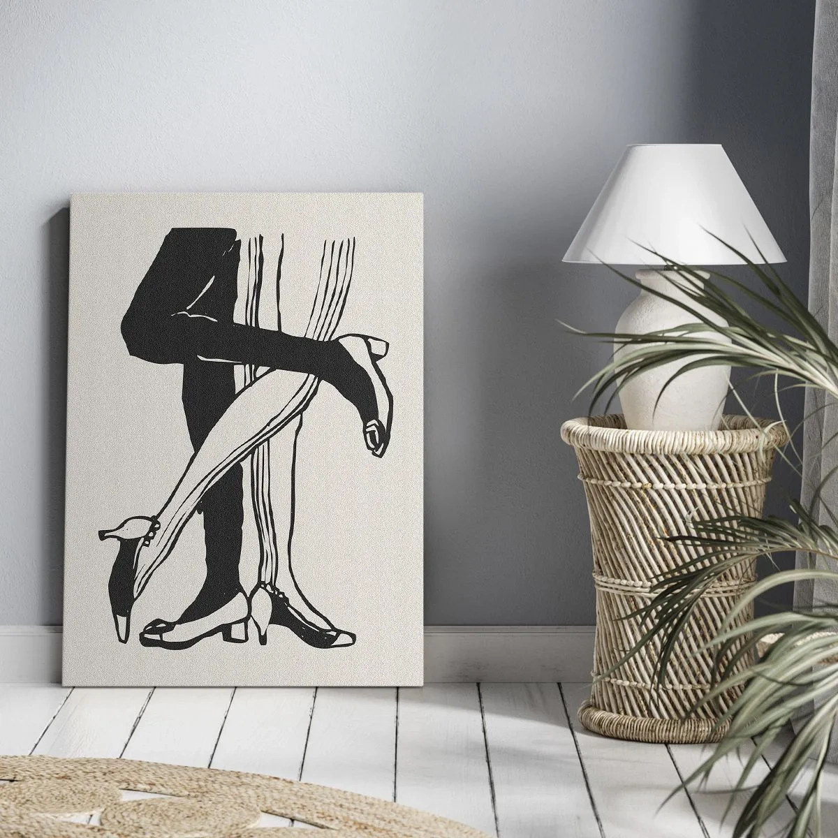 Obraz na plátne - Ženský atribút - 65x120 cm