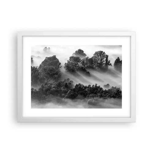 Plagát v bielom ráme - Prebúdzanie zo spánku - 40x30 cm