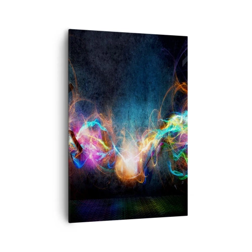 Obraz na plátne - Radostne proti tme - 70x100 cm