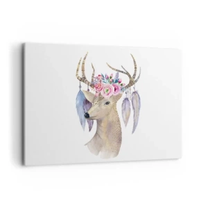 Obraz na plátne - Sprievodca duše - jemný, nevinný - 120x80 cm