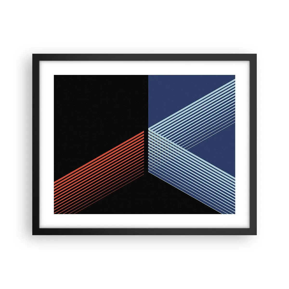 Plagát v čiernom ráme - Jednoduchý príbeh - 50x40 cm