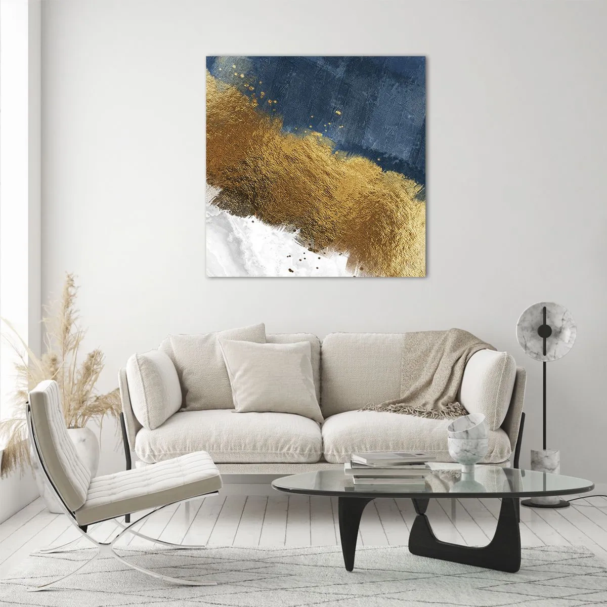 Obraz na skle - Farby leta - 60x60 cm