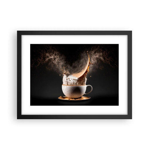 Plagát v čiernom ráme - Explózia chuti - 40x30 cm