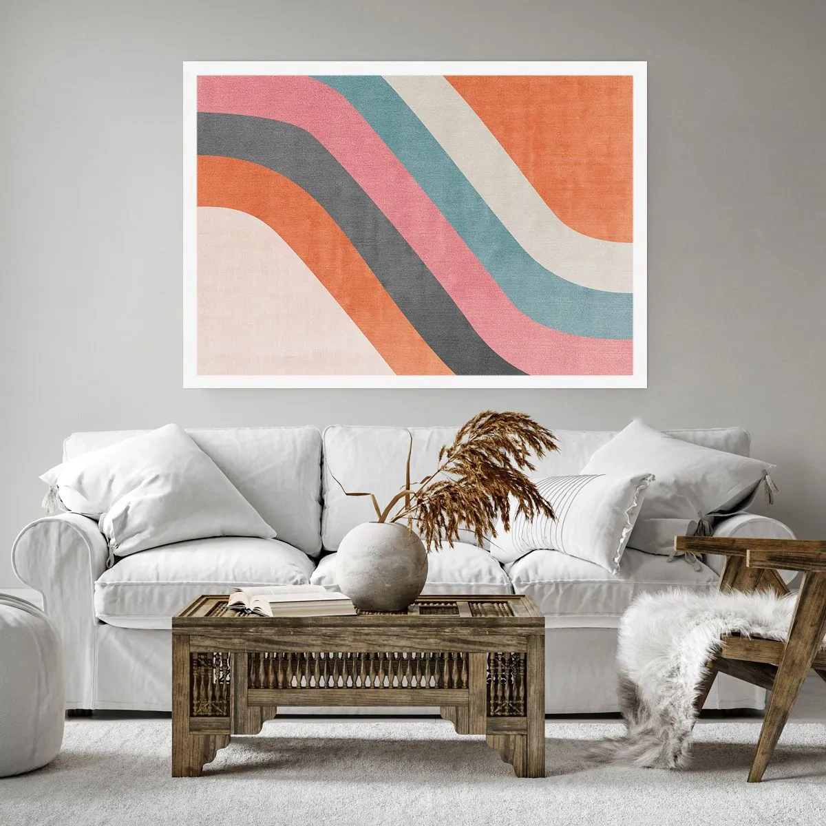 Plagát - Diagonálna kompozícia – pohyb - 100x70 cm