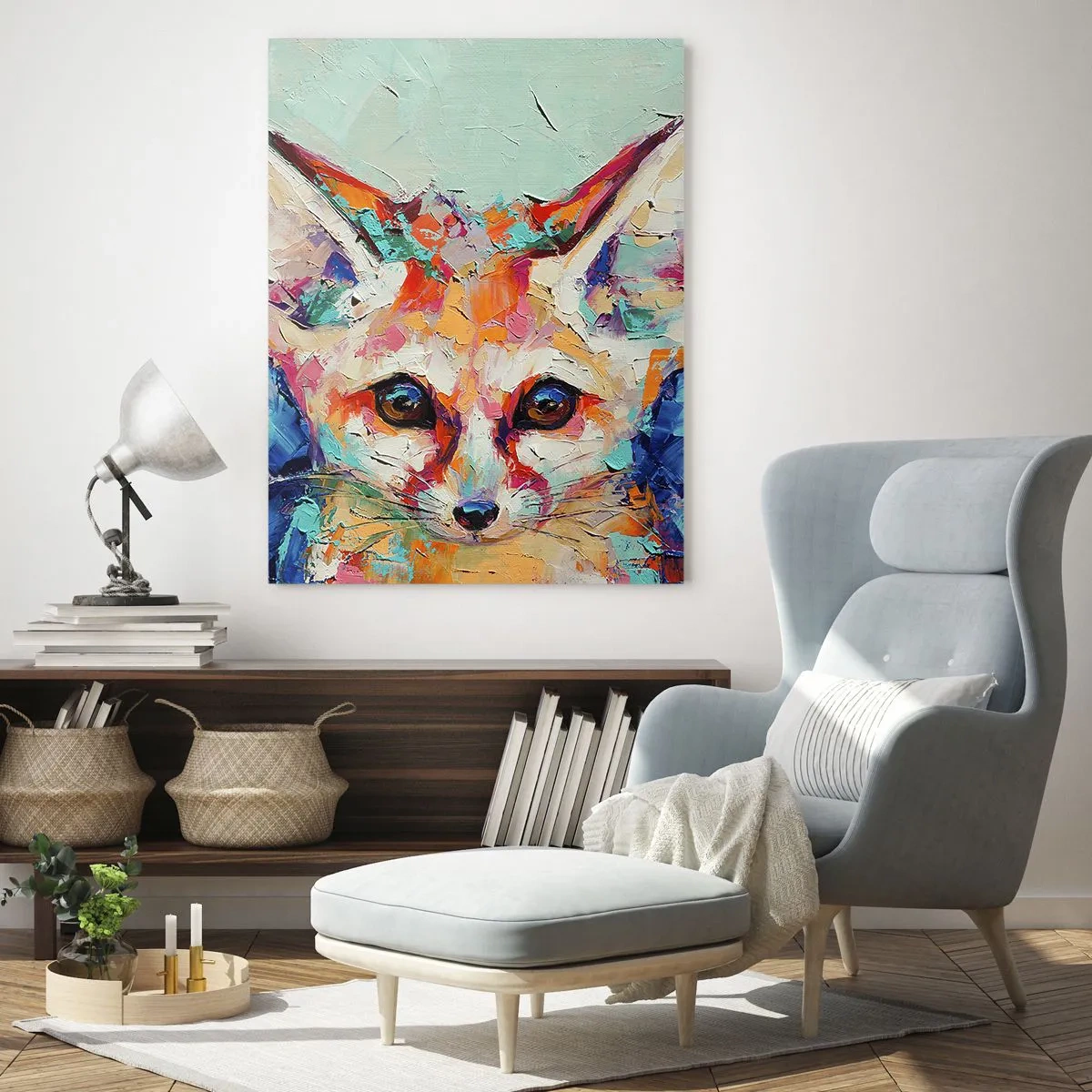 Obraz na skle - Ste na mňa pripravení? - 50x70 cm