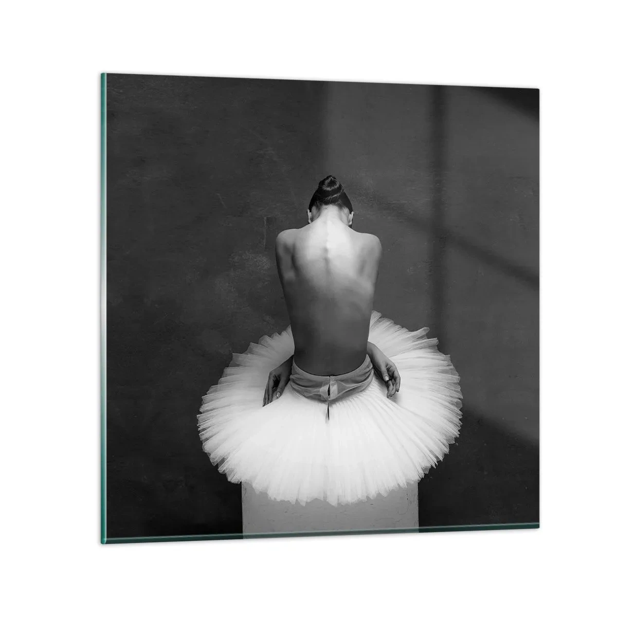 Obraz na skle - Práve prekvitá - 70x70 cm