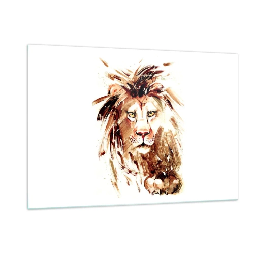 Obraz na skle - Sila a dôstojnosť - 120x80 cm