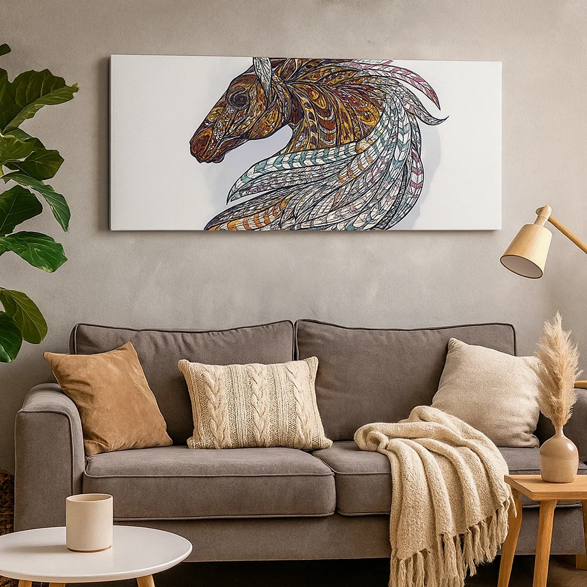 Obraz na plátne - Keltský vojnový or - 30x30 cm