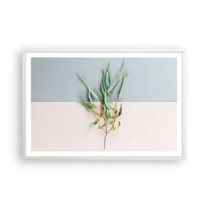 Plagát v bielom ráme - Pastelová jemnosť - 91x61 cm