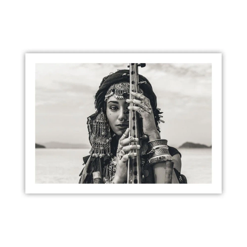 Plagát - Samotná hudba orientu - 70x50 cm